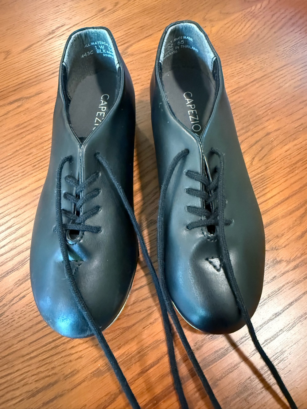 Capezio Tic Tap Toe Tap Shoes Black